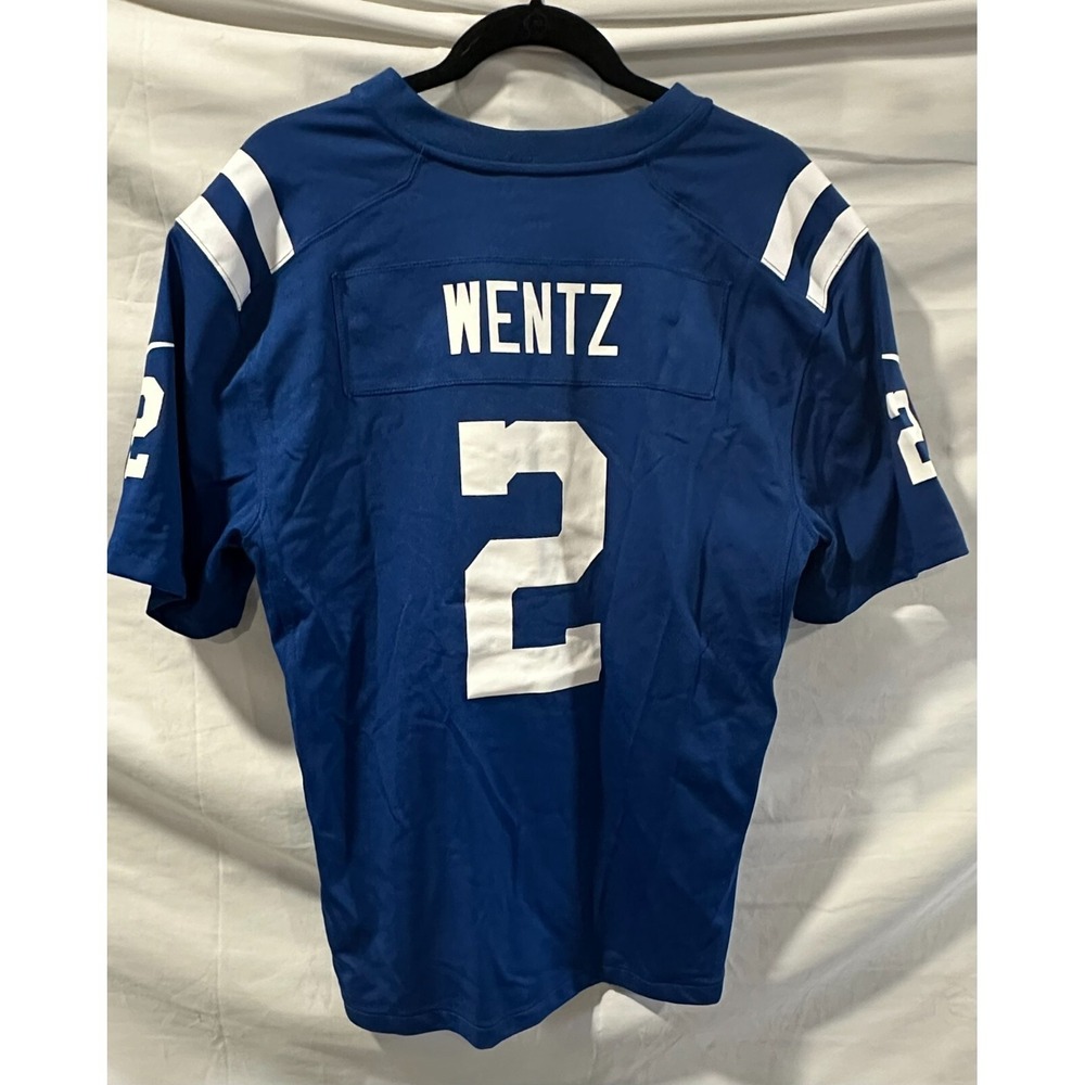 Blue Nike NFL Indianapolis Colts Jersey Youth XL (18/20) #2 WENTZ